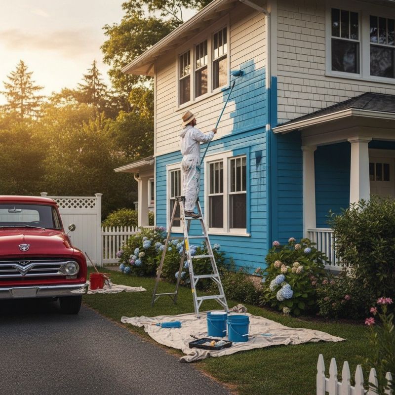 Concrete Painting Service